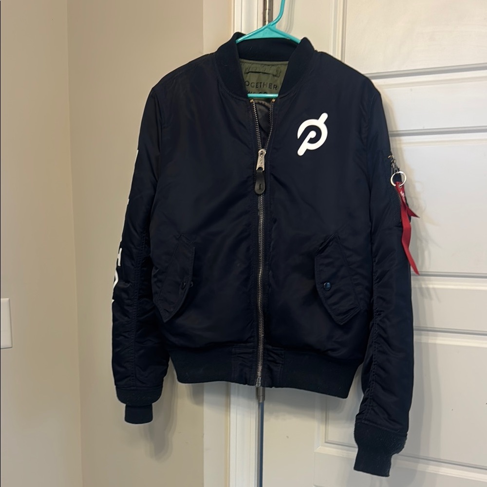 Alpha Industries Peloton Dark Blue  Bomber Jacket